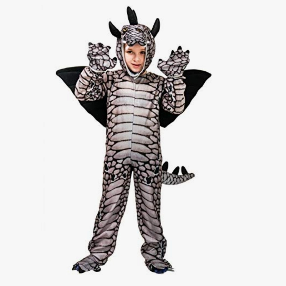 Boys Dinosaur Stegosaurus Cosplay Costume 4-6 NWT